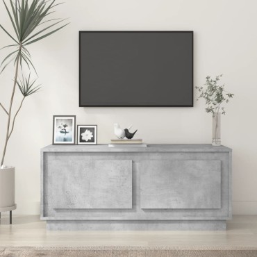 vidaXL Τραπεζάκι Σαλονιού Γκρι Σκυρ. 102x50x44cm Επεξεργασμένο Ξύλο 1 τεμ.