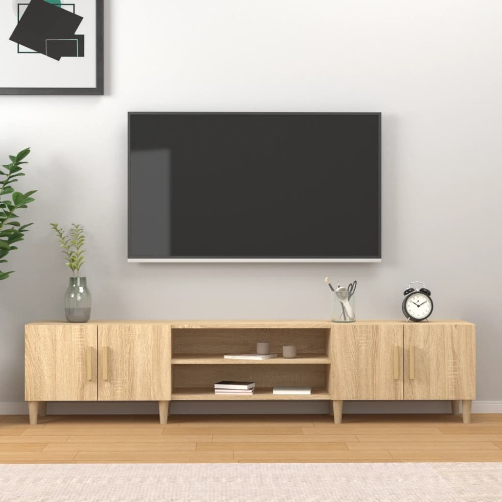 vidaXL Έπιπλο Τηλεόρασης Sonoma Δρυς 180x31,5x40cm Επεξ. Ξύλο