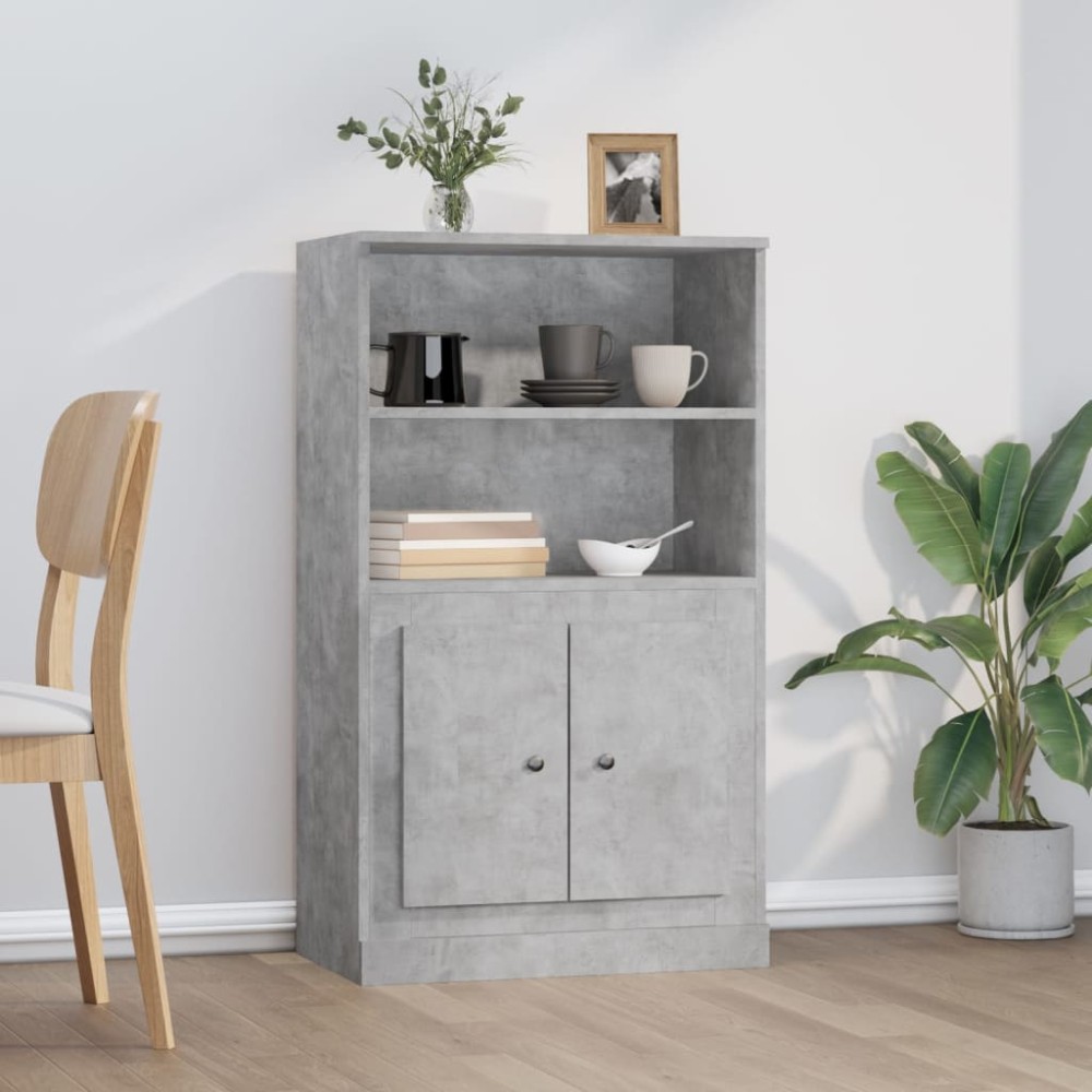 vidaXL Ντουλάπι Γκρι Σκυροδέματος 60x35,5x103,5cm Επεξεργασμένο Ξύλο 1 τεμ. vidaXL Ντουλάπι Γκρι Σκυροδέματος 60x35,5x103,5cm Επεξεργασμένο Ξύλο 1 τεμ.