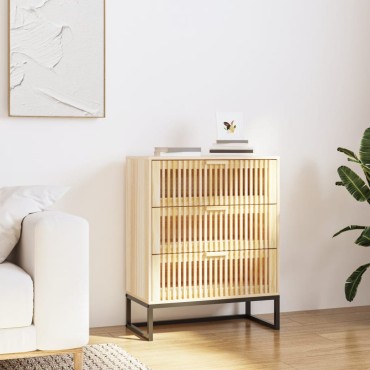 vidaXL Συρταριέρα 60x30x75cm από Επεξεργασμένο Ξύλο 1 τεμ.