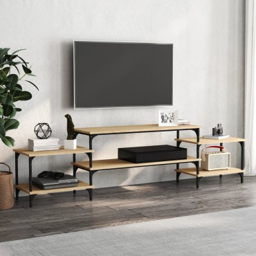 vidaXL Έπιπλο Τηλεόρασης Sonoma Δρυς 197x35x52cm Επεξεργ. Ξύλο