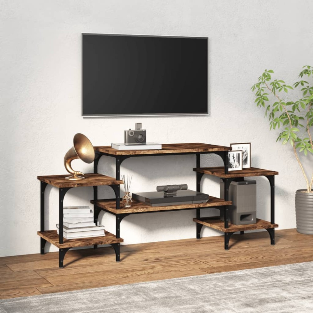 vidaXL Έπιπλο Τηλεόρασης Καπνιστή Δρυς 117x35x52cm Επεξ. Ξύλο