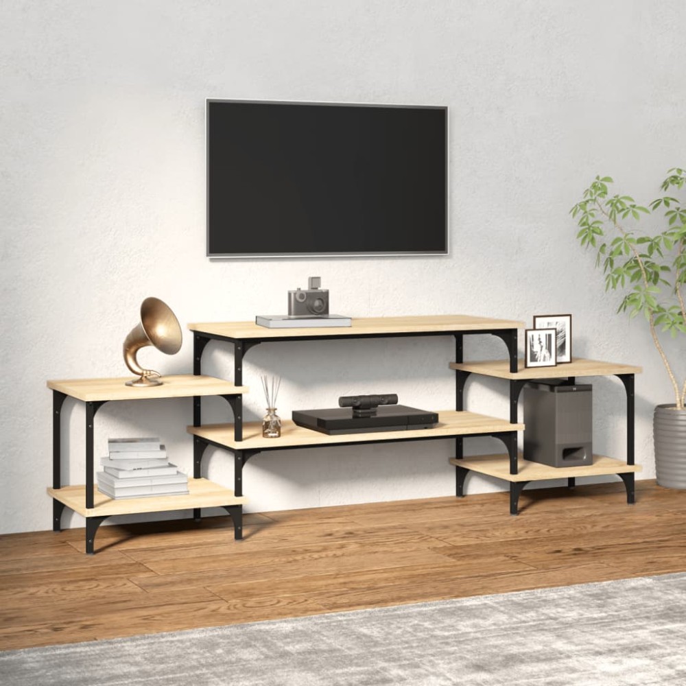vidaXL Έπιπλο Τηλεόρασης Sonoma Δρυς 157x35x52cm Επεξ. Ξύλο