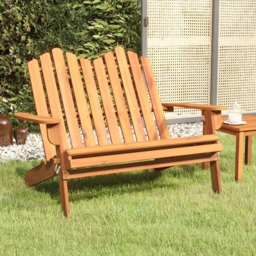 vidaXL Παγκάκι Κήπου Adirondack από Μασίφ Ξύλο Ακακίας 126x84x90cm 1 τεμ.
