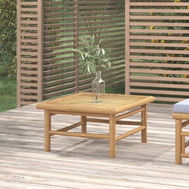 vidaXL Τραπεζάκι Κήπου 65x55x30cm από Μπαμπού