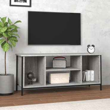 vidaXL Έπιπλο Τηλεόρασης Γκρι Sonoma 102x35x45cm από Επεξεργ. Ξύλο