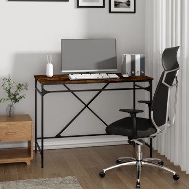 vidaXL Γραφείο Καπνιστή Δρυς 100x50x75cm από Επεξεργασμένο Ξύλο 1 τεμ.