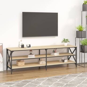 vidaXL Έπιπλο Τηλεόρασης Sonoma Δρυς 160x40x50cm Επεξ. Ξύλο