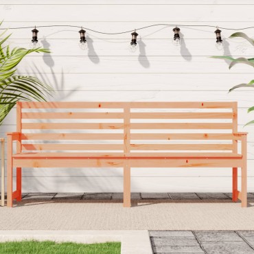 vidaXL Παγκάκι Κήπου 203,5x48x91,5cm Μασίφ Ξύλο Ψευδοτσούγκας 1 τεμ.