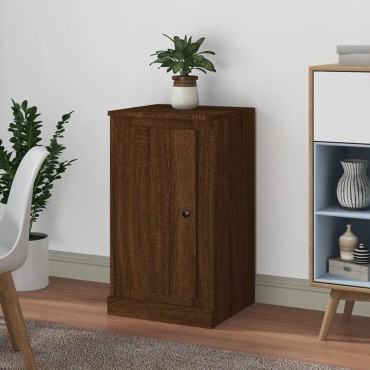 vidaXL Ντουλάπι Καφέ Δρυς 37,5x35,5x67,5cm Επεξεργασμένο Ξύλο 1 τεμ.