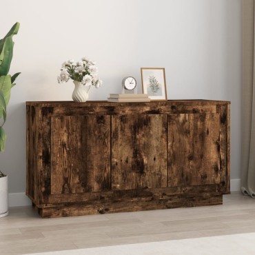 vidaXL Ντουλάπι Καπνιστή Δρυς 102x35x55cm από Επεξεργασμένο Ξύλο 1 τεμ.