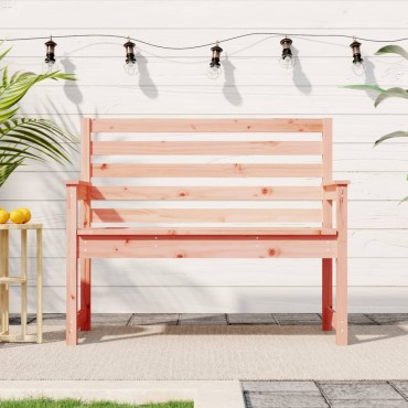 vidaXL Παγκάκι Κήπου 109x48x91,5cm Μασίφ Ξύλο Ψευδοτσούγκας 1 τεμ.