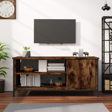 vidaXL Έπιπλο Τηλεόρασης Καπνιστή Δρυς 100x40x45cm Επεξ. Ξύλο