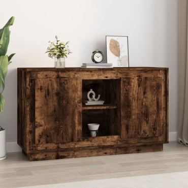 vidaXL Ντουλάπι Καπνιστή Δρυς 102x35x60cm από Επεξεργασμένο Ξύλο 1 τεμ.