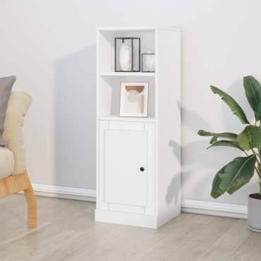 vidaXL Ντουλάπι Λευκό 36x35,5x103,5cm από Επεξεργασμένο Ξύλο 1 τεμ.