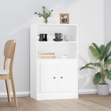 vidaXL Ντουλάπι Λευκό 60x35,5x103,5cm από Επεξεργασμένο Ξύλο 1 τεμ.
