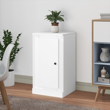 vidaXL Ντουλάπι Λευκό 37,5x35,5x67,5cm από Επεξεργασμένο Ξύλο 1 τεμ.