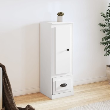 vidaXL Ντουλάπι Λευκό 36x35,5x103,5cm από Επεξεργασμένο Ξύλο 1 τεμ.