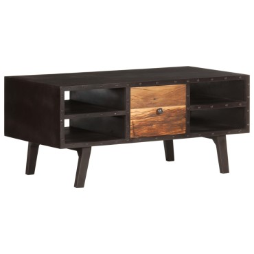 vidaXL Τραπεζάκι Σαλονιού 100x50x45cm από Μασίφ Ανακυκλωμένο Ξύλο 1 τεμ.