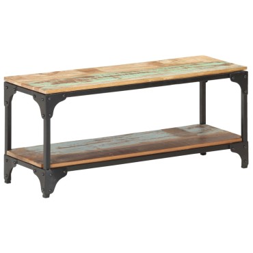 vidaXL Τραπεζάκι Σαλονιού 90x30x40cm από Μασίφ Ανακυκλωμένο Ξύλο 1 τεμ.