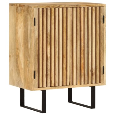 vidaXL Ντουλάπι με 2 Πόρτες 55x35x70cm από Μασίφ Ξύλο Μάνγκο 1 τεμ.