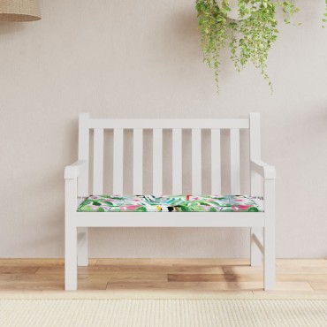 vidaXL Μαξιλάρι Πάγκου Κήπου Πολύχρωμο 100x50x4cm Ύφασμα Oxford