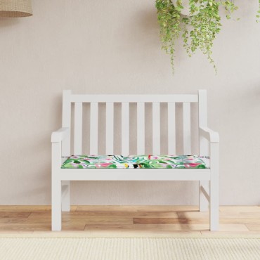 vidaXL Μαξιλάρι Πάγκου Κήπου Πολύχρωμο 120x50x4cm Ύφασμα Oxford