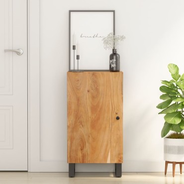 vidaXL Ντουλάπι με Πόρτα 40x31x75cm από Μασίφ Ξύλο Ακακίας 1 τεμ.