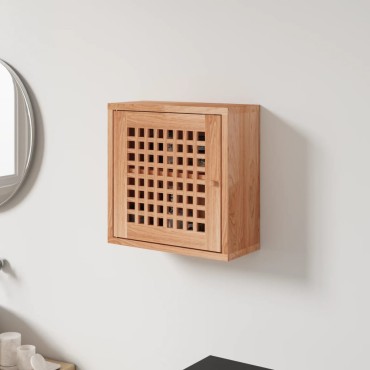 vidaXL Ντουλάπι Τοίχου 42x18x42cm από Μασίφ Ξύλο Καρυδιάς 1 τεμ.
