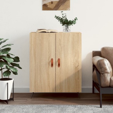 vidaXL Ντουλάπι Sonoma Δρυς 69,5x34x90cm από Επεξεργασμένο Ξύλο 1 τεμ.