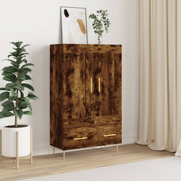 vidaXL Ντουλάπα Καπνιστή Δρυς 69,5x31x115cm Επεξεργασμένο Ξύλο 1 τεμ.