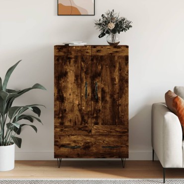 vidaXL Ντουλάπα Καπνιστή Δρυς 69,5x31x115cm Επεξεργασμένο Ξύλο 1 τεμ.