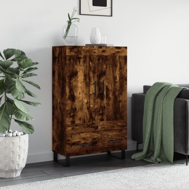 vidaXL Ντουλάπα Καπνιστή Δρυς 69,5x31x115cm Επεξεργασμένο Ξύλο 1 τεμ.