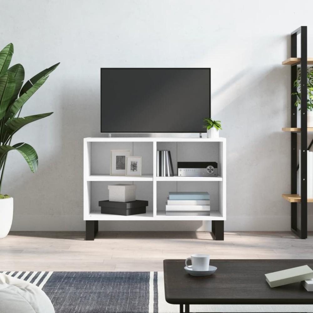 vidaXL Έπιπλο Τηλεόρασης Λευκό 69,5x30x50cm από Επεξεργασμένο Ξύλο