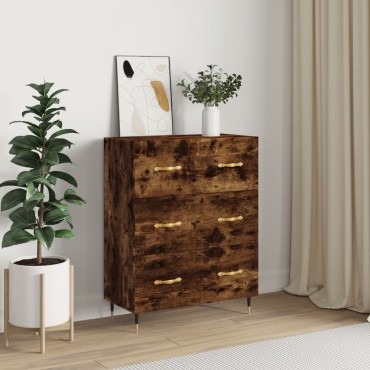 vidaXL Ντουλάπι Καπνιστή Δρυς 69,5x34x90cm Επεξεργασμένο Ξύλο 1 τεμ.