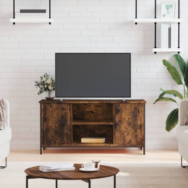 vidaXL Έπιπλο Τηλεόρασης Καπνιστή Δρυς 100x40x50cm Επεξ. Ξύλο