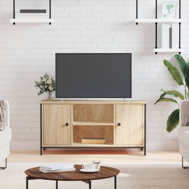 vidaXL Έπιπλο Τηλεόρασης Sonoma Δρυς 100x40x50cm Επεξ. Ξύλο