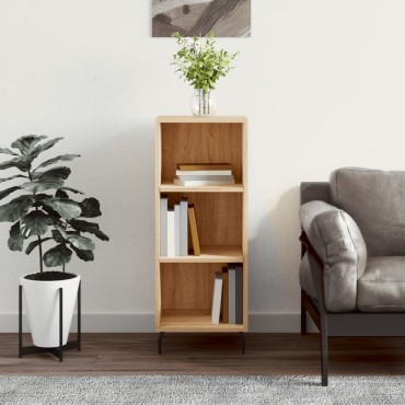vidaXL Ντουλάπι Sonoma Δρυς 34,5x32,5x90cm από Επεξεργασμένο Ξύλο 1 τεμ.