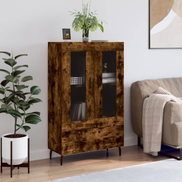 vidaXL Ντουλάπα Καπνιστή Δρυς 69,5x31x115cm Επεξεργασμένο Ξύλο 1 τεμ.