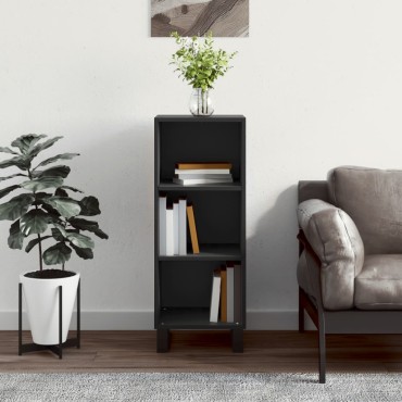 vidaXL Ντουλάπι Μαύρο 34,5x32,5x90cm Επεξεργασμένο Ξύλο 1 τεμ.