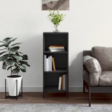 vidaXL Ντουλάπι Μαύρο 34,5x32,5x90cm Επεξεργασμένο Ξύλο 1 τεμ.