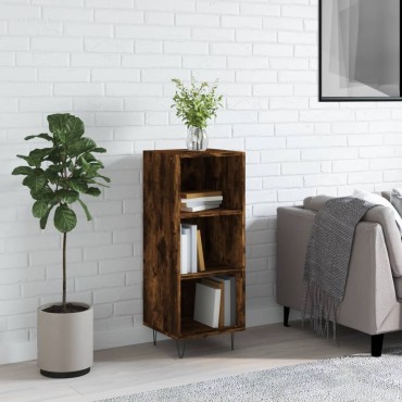 vidaXL Ντουλάπι Καπνιστή Δρυς 34,5x32,5x90cm από Επεξεργ. Ξύλο 1 τεμ.