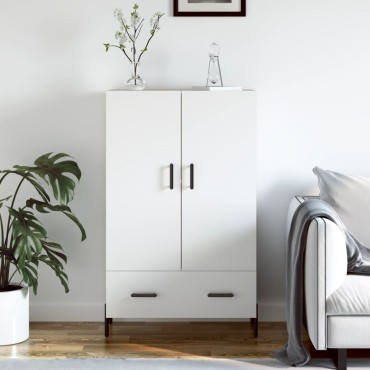 vidaXL Ντουλάπα Λευκή 69,5x31x115cm από Επεξεργασμένο Ξύλο 1 τεμ.
