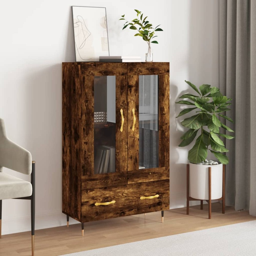vidaXL Ντουλάπα Καπνιστή Δρυς 69,5x31x115cm Επεξεργασμένο Ξύλο 1 τεμ.