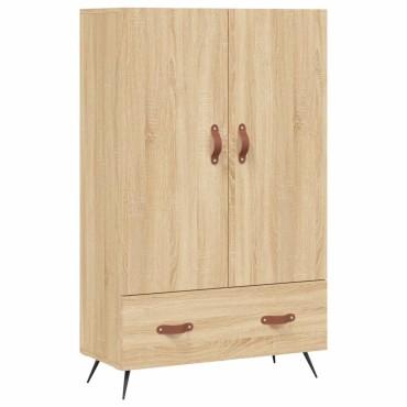 vidaXL Ντουλάπα Sonoma Δρυς 69,5x31x115cm από Επεξεργασμένο Ξύλο 1 τεμ.