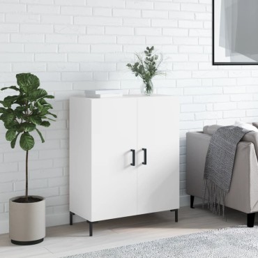 vidaXL Ντουλάπι Λευκό 69,5x34x90cm από Επεξεργασμένο Ξύλο 1 τεμ.