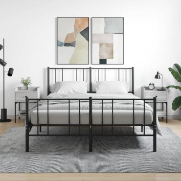 vidaXL Κομοδίνα 2 τεμ. Γκρι Sonoma 40,5x31x60cm Επεξεργασμένο Ξύλο