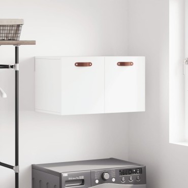 vidaXL Ντουλάπι Τοίχου Λευκό 60x36,5x35cm από Επεξεργασμένο Ξύλο 1 τεμ.
