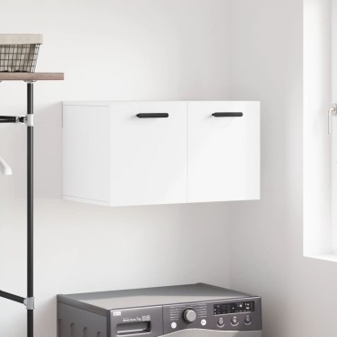 vidaXL Ντουλάπι Τοίχου Λευκό 60x36,5x35cm από Επεξεργασμένο Ξύλο 1 τεμ.