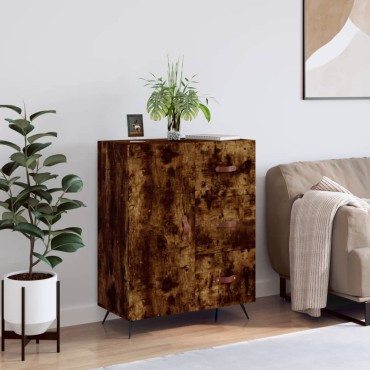 vidaXL Ντουλάπι Καπνιστή Δρυς 69,5x34x90cm Επεξεργασμένο Ξύλο 1 τεμ.